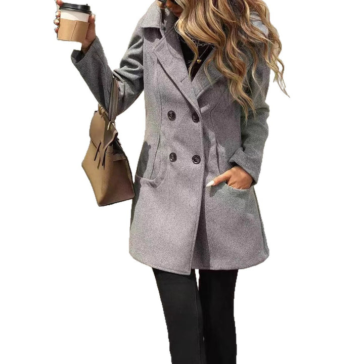 Damen Elegante und stilvolle Wolljacke
