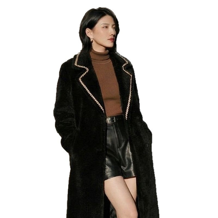 Damen Eleganter und warmer Überziehmantel Drune