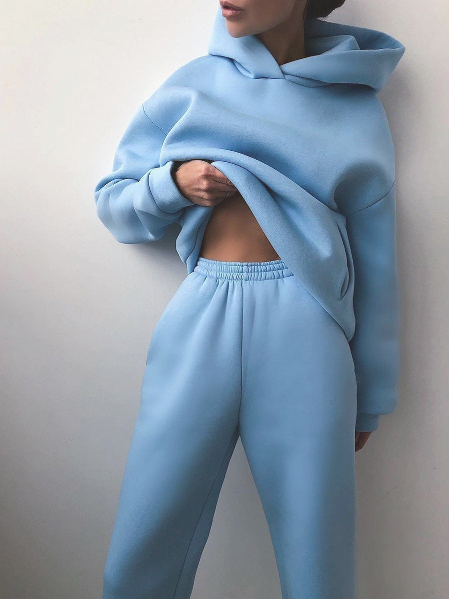 Gemütliches Zweiteiliges Lounge Jogging Set