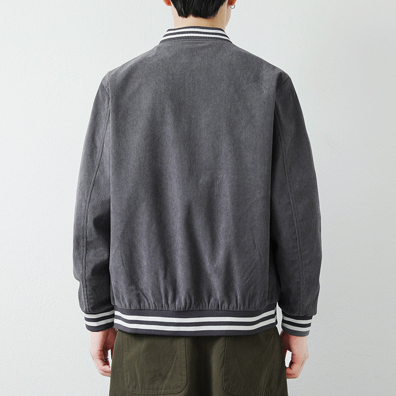 Herren stylische Cordjacke Drune