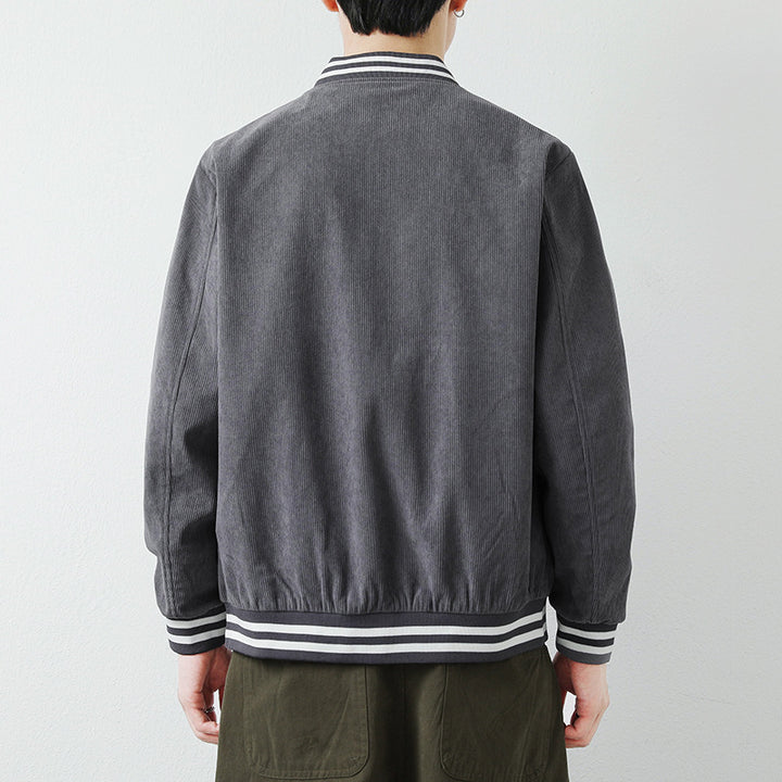 Herren stylische Cordjacke Drune