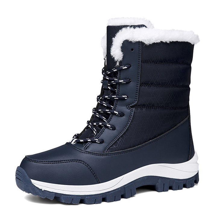 Damen Winterstiefel mit rutschfester Sohle und wärmendem Futter Drune