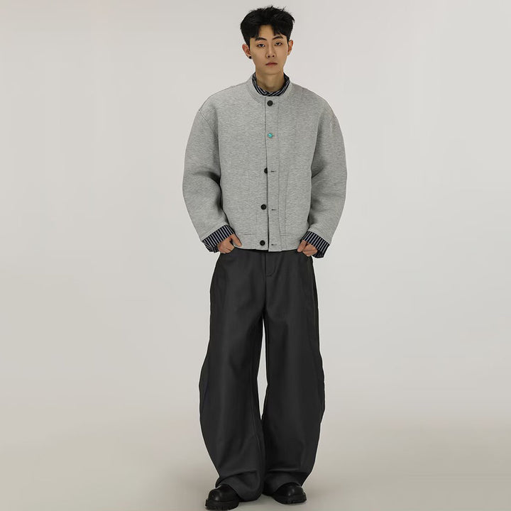 Herren Oversized Strickjacke Drune