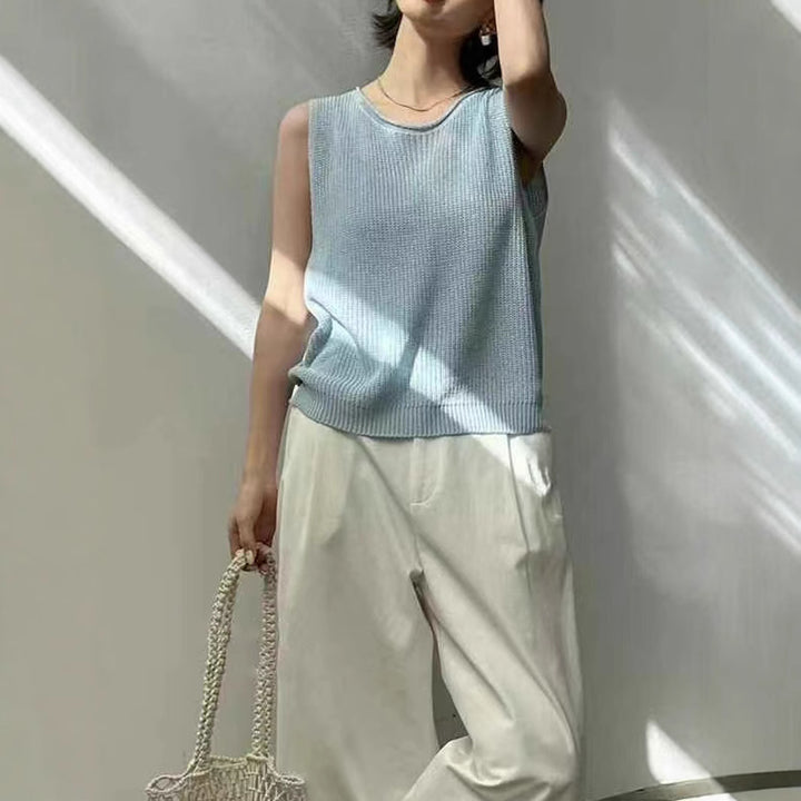 Damen lässiges Stricktop Drune