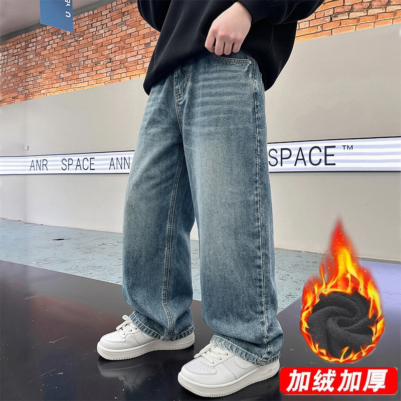 Unisex weite Casual-Jeans im Urban-Style Drune
