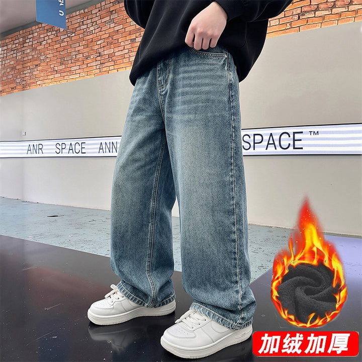 Unisex weite Casual-Jeans im Urban-Style Drune