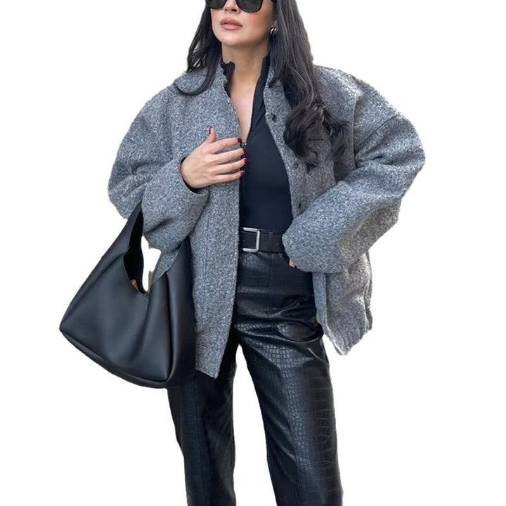 Damen Kuschelige und elegante Wolljacke