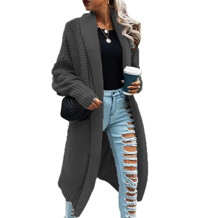 Damen Grobstrickcardigan mit lässigem Schnitt und offenen Fronten Drune