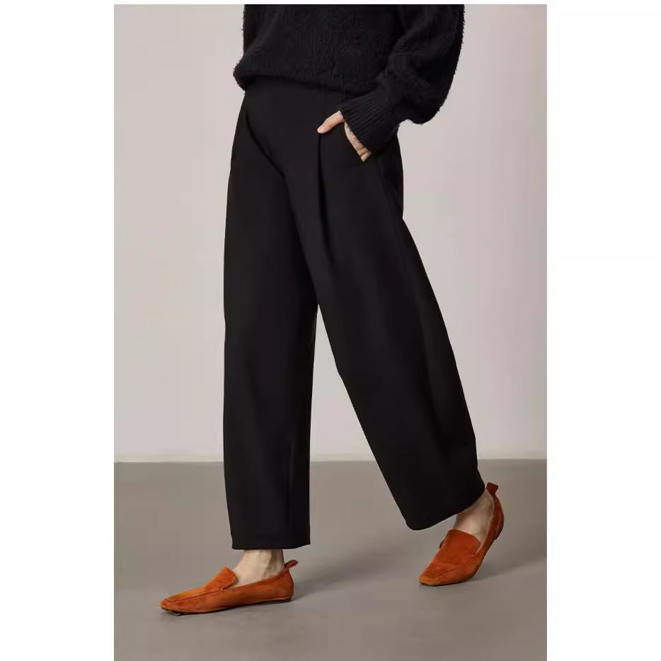 Damen Elegante und lockere Palazzo-Hose Drune