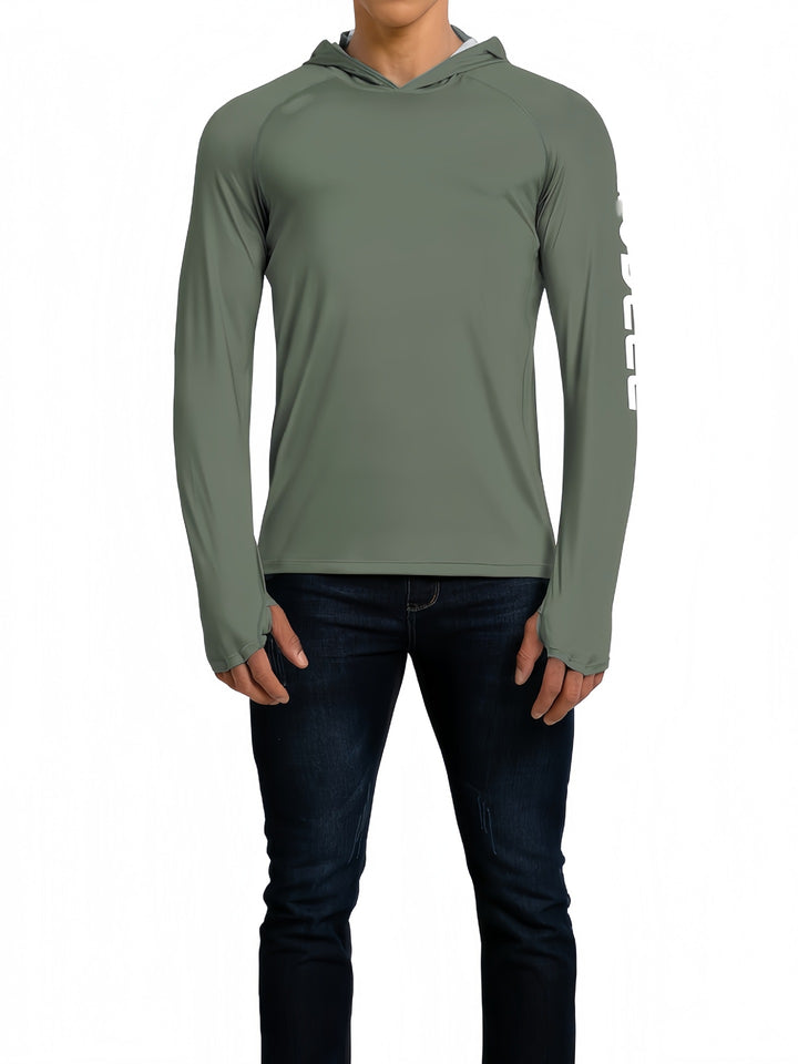 Herren Funktionales Outdoor Shirt mit Kapuze