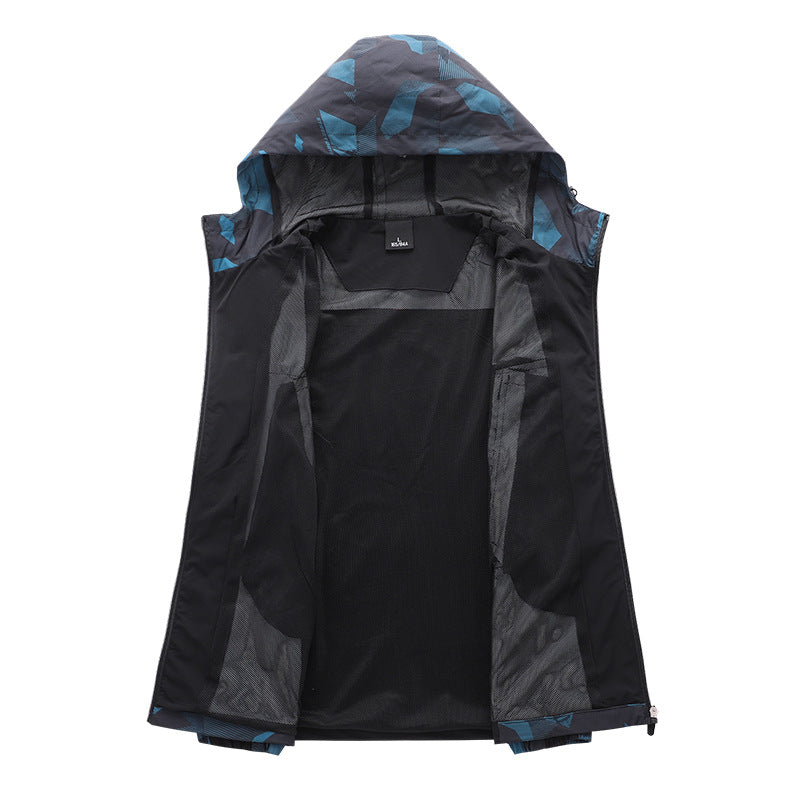 Herren Hochfunktionale Outdoor-Jacke Drune