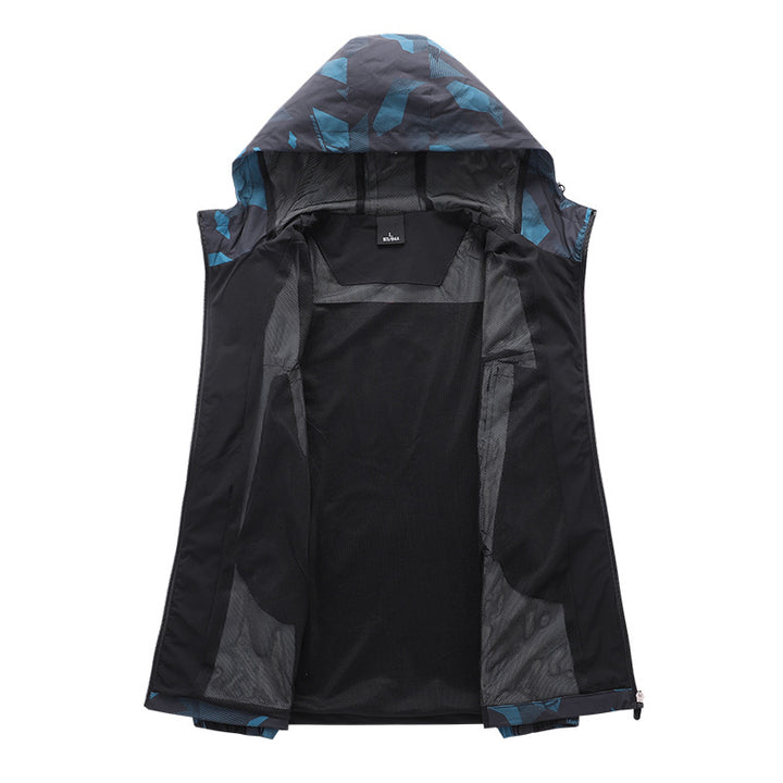 Herren Hochfunktionale Outdoor-Jacke Drune