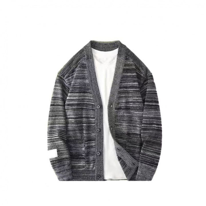 Herren lässiger Strickcardigan mit praktischen Taschen und modernem Schnitt Drune