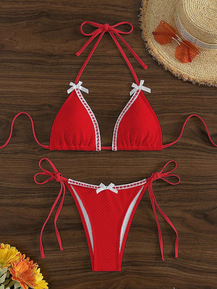Damen Triangel-Bikini Set Drune