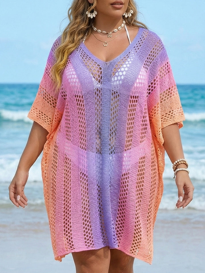 Damen luftiger Häkel-Strandüberwurf Drune 1779788068