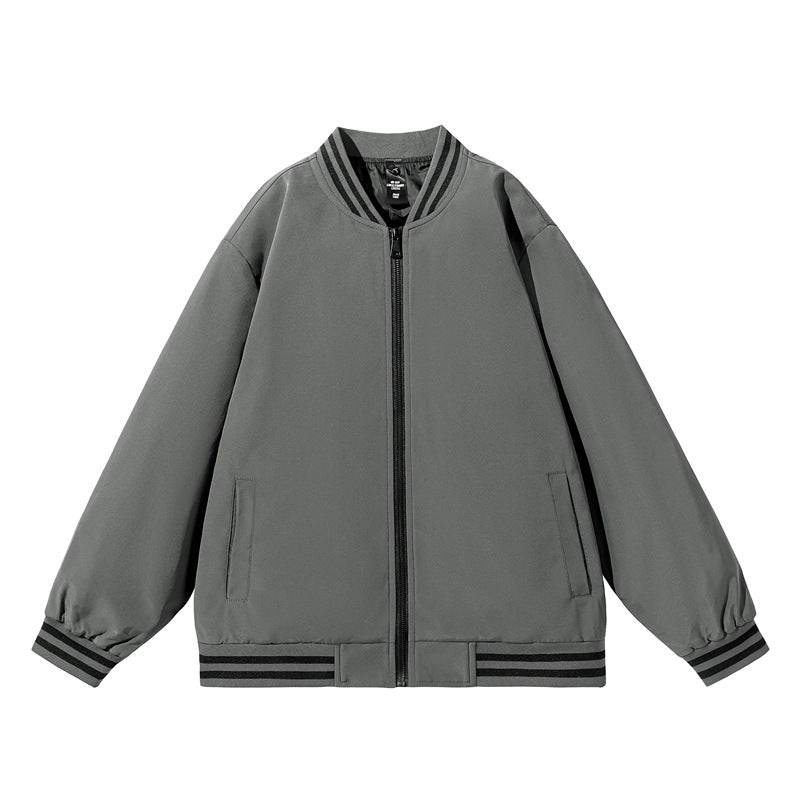 Herren Sportliche Bomberjacke mit Stehkragen Drune
