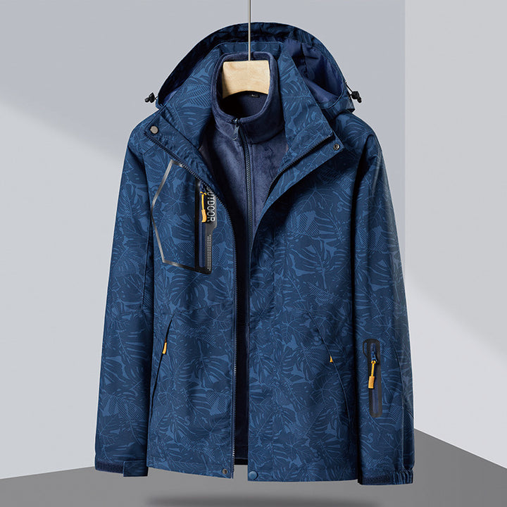 Herren Technische wetterfeste Outdoor-Jacke Drune