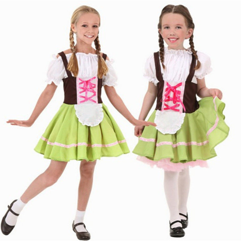 Herren nan traditionelles Kindertrachten-Set mit Kniebundhose, dekorativen Hosenträgern und Filzhut Drune