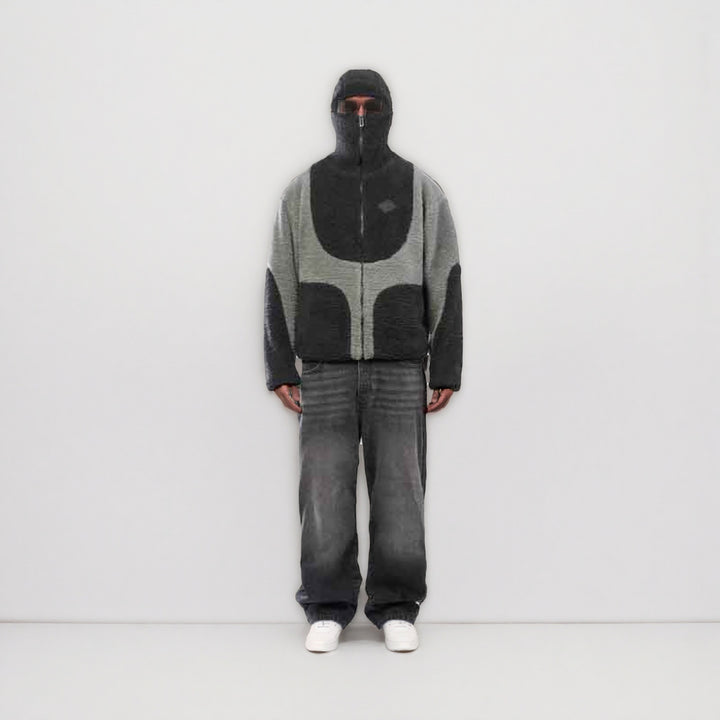 Damen Fleecejacke mit hohem Kragen und praktischen Reißverschlusstaschen Drune