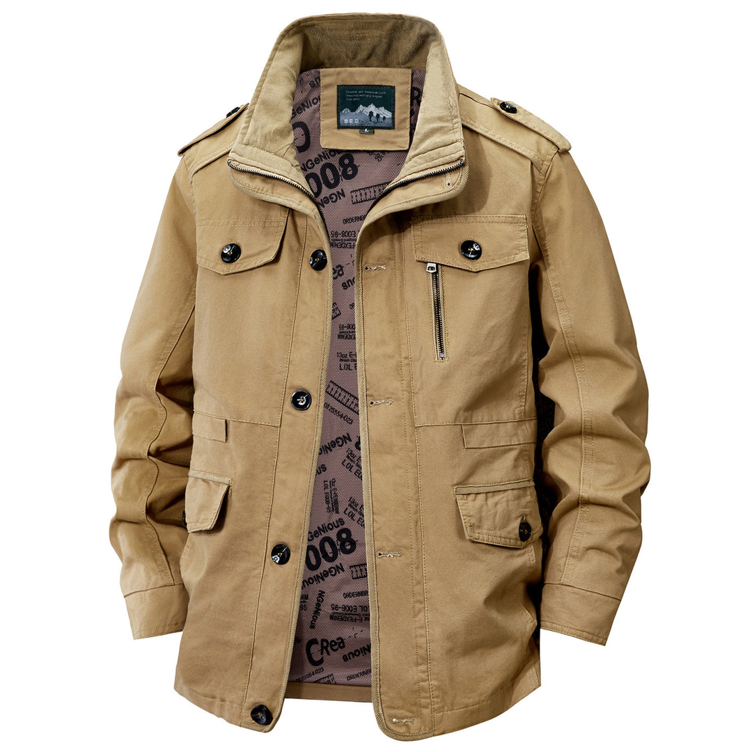Herren Freizeitjacke mit zahlreichen Taschen Drune