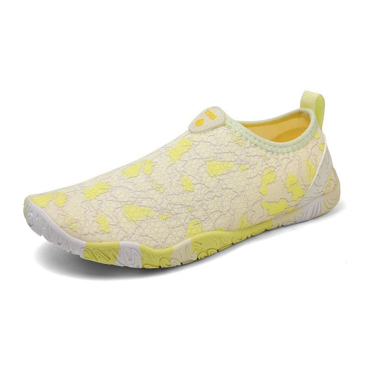 Damen flexible Schwimmschuhe mit rutschfester Sohle und atmungsaktivem Obermaterial Drune