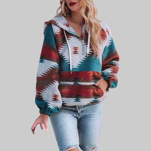 Drune | Hoodie mit einzigartigem Muster