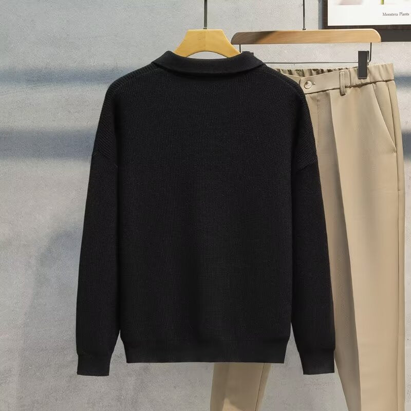 Damen Bequemer Grobstrickpullover Drune