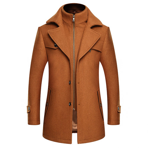 Herren Elegante und stilvolle Wolljacke Drune