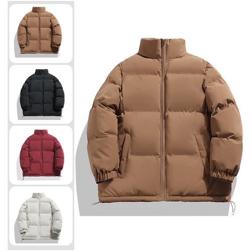 Herren ultrawarmes Stepp-Funktionsblouson mit hohem Stehkragen, Kordelzugsaum und elastischen Bündchen Drune