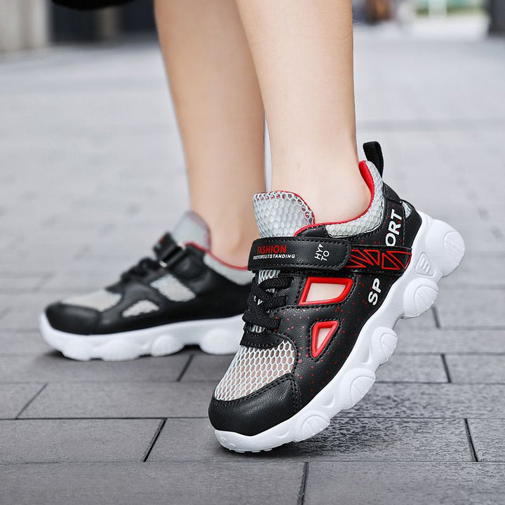 Damen Bequeme Sport Sneakers mit atmungsaktiver Mesh-Oberfläche Drune