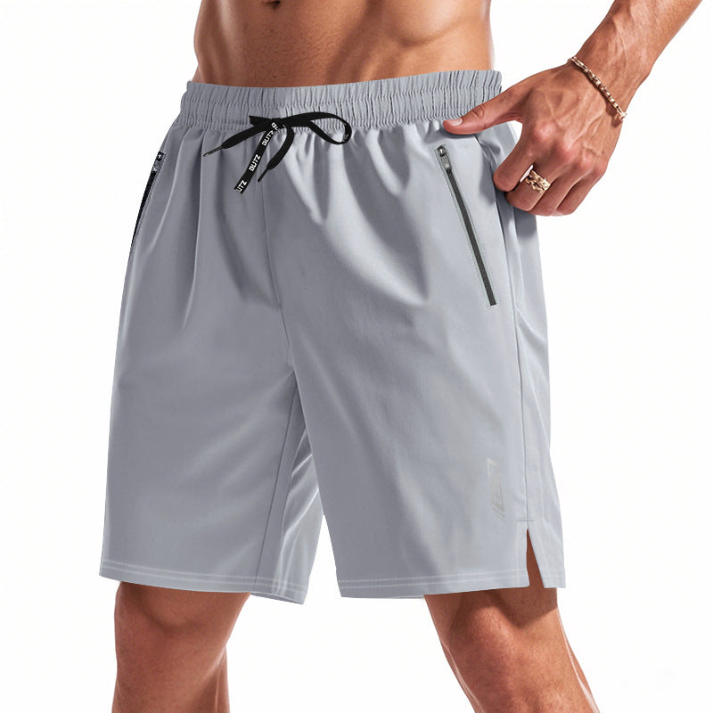 Herren Sportliche Badeshorts mit feuchtigkeitsregulierender Technologie und praktischen Reißverschlusstaschen Drune