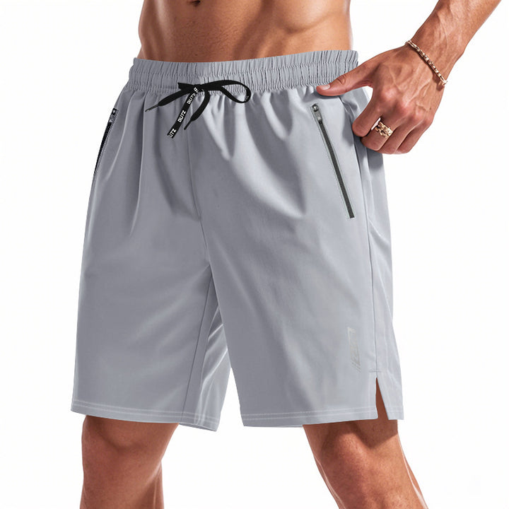 Herren Sportliche Badeshorts mit feuchtigkeitsregulierender Technologie und praktischen Reißverschlusstaschen Drune