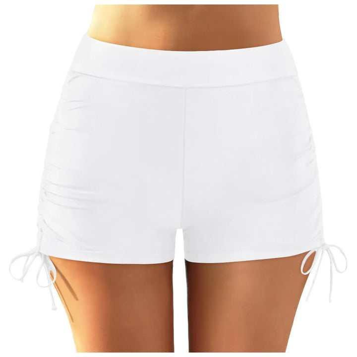 Damen sportliche Badeshorts mit verstellbarem Bund Drune