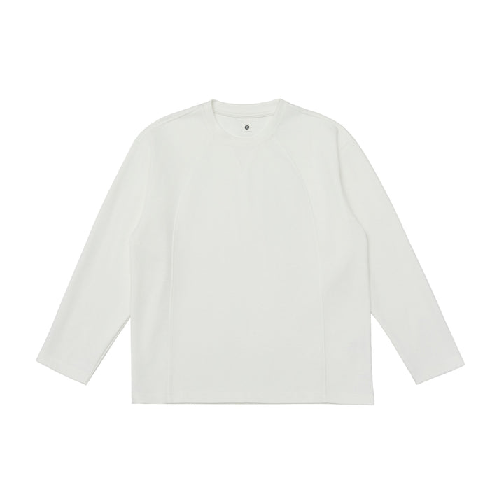 Unisex Oversize‑Sweatshirt mit Raglanärmeln und Teilungsnähten Drune