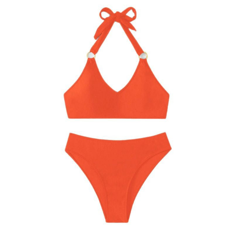 Damen Triangel-Bikini mit exklusiven Zierelementen Drune