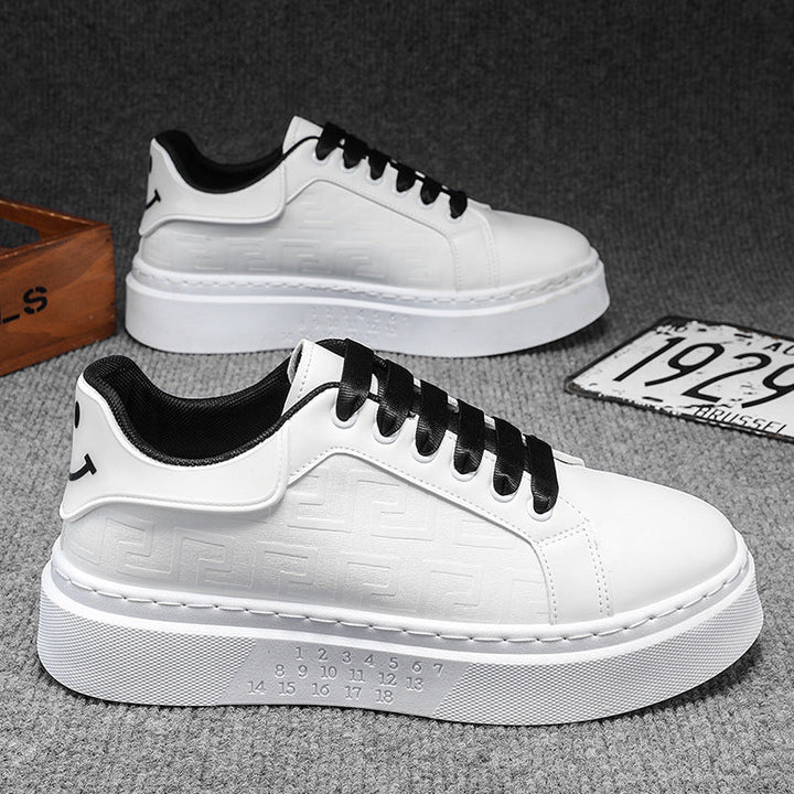 Damen Hochwertige Plateau-Sneaker mit strukturiertem Obermaterial Drune