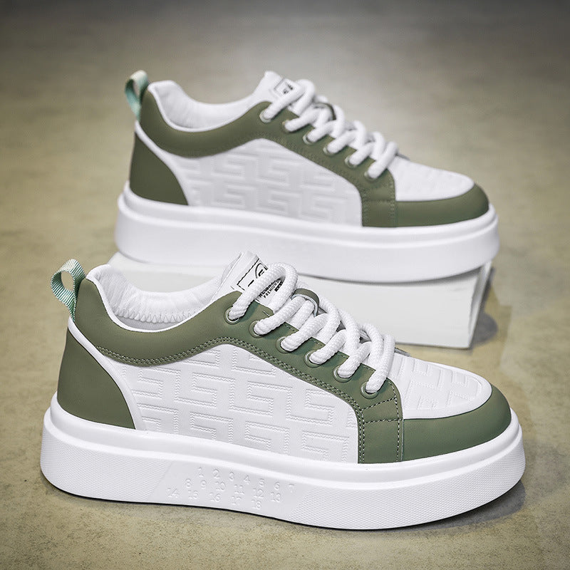 Damen Komfortable Sneaker mit hoher Sohle Drune