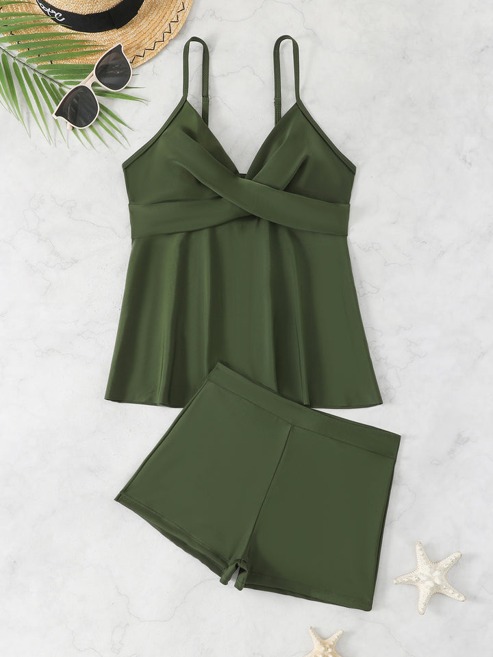Damen Badeanzug mit Rock und Shorts Drune