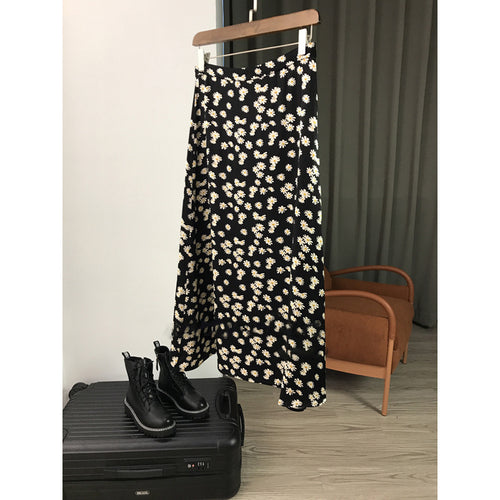 Damen Floral Maxi-Rock Drune