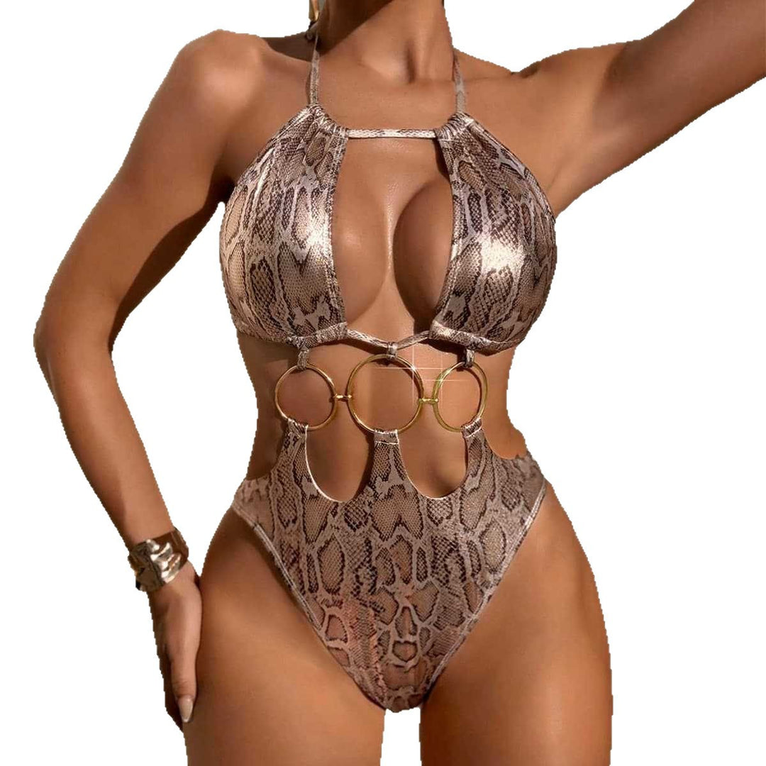 Damen Badeanzug mit aufregendem Schlitz-Design Drune