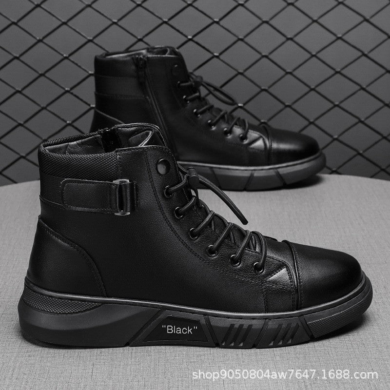 Herren Hochwertige Freizeitstiefel Drune