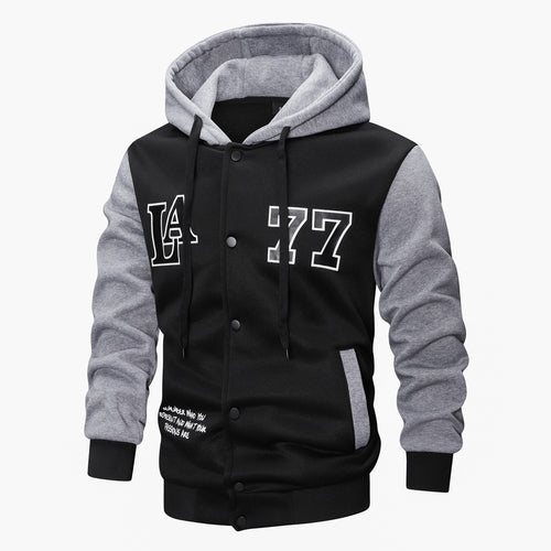 Herren Sportliche Kapuzenjacke Drune