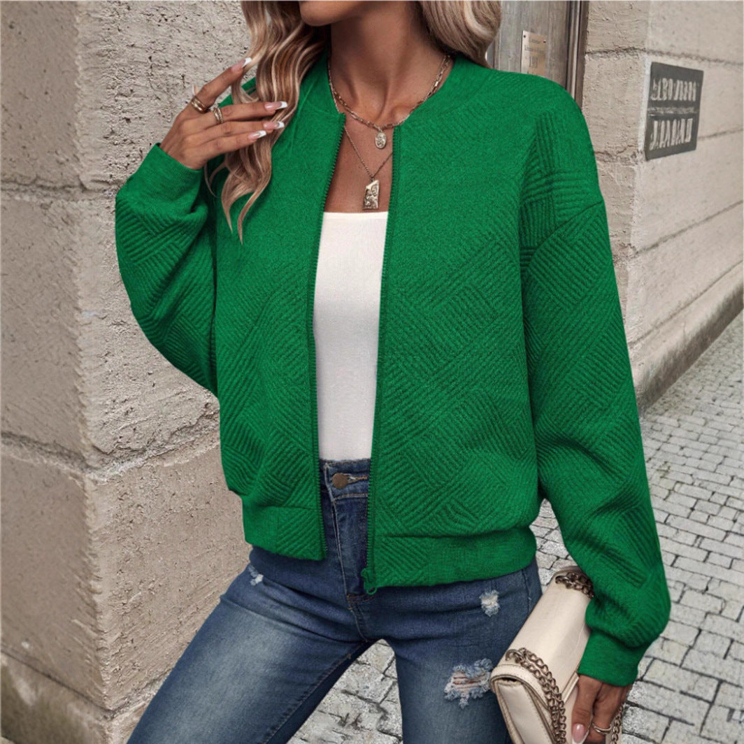 Damen lässige Steppjacke mit strukturiertem Design Drune