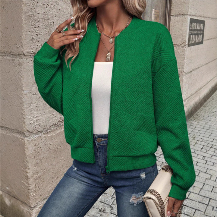 Damen lässige Steppjacke mit strukturiertem Design Drune