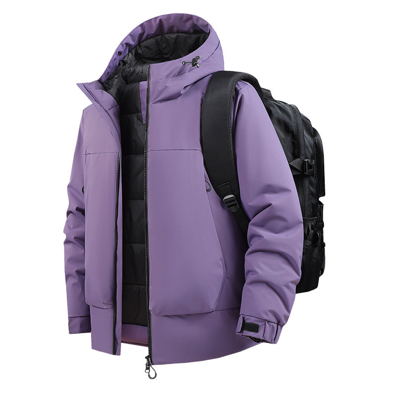 Herren Urbaner Thermo-Parka mit 2‑lagigem Einsatz und rucksackfreundlichem Schnitt Drune