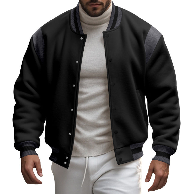 Herren sportliche Collegejacke Drune