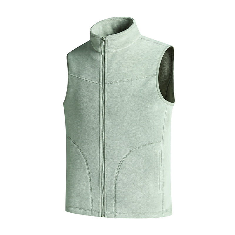 Damen Sportliche Fleece-Weste Drune