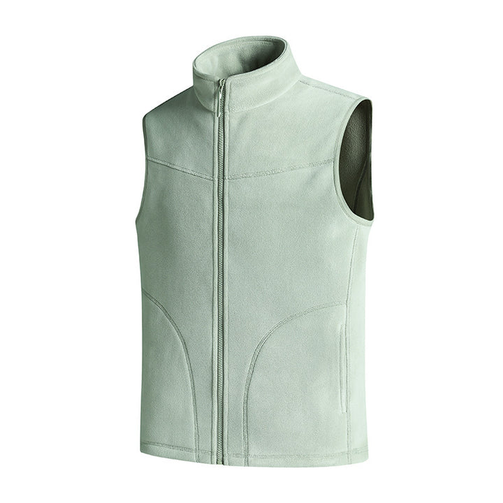 Damen Sportliche Fleece-Weste Drune