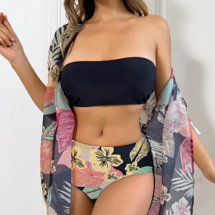 Damen Strandkleid mit Fransen Drune