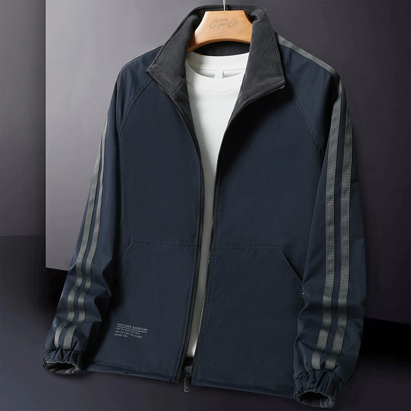 Herren Sportliche Übergangsjacke mit hohem Kragen Drune 1788241641